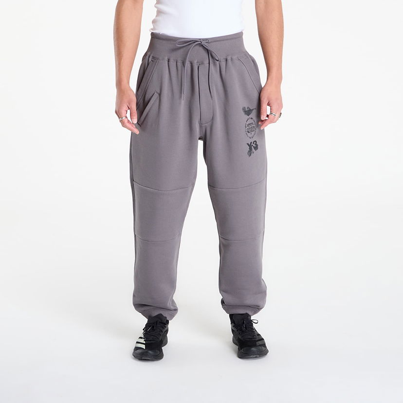 Trenirka Y-3 Track Pant Granite Siva | JZ0723