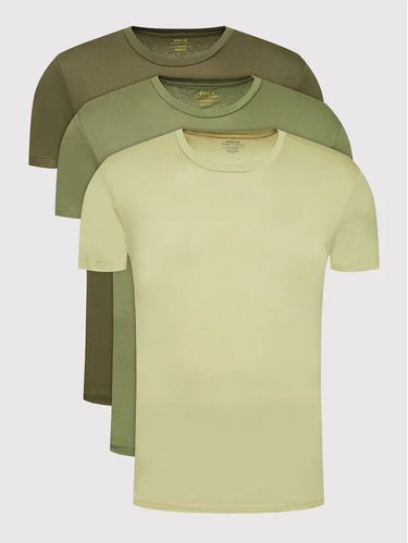 Majica Polo by Ralph Lauren Crew Base Layer Tee - 3 Pack Zelena | 714830304013, 0
