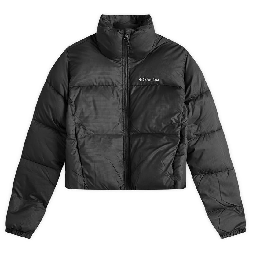 Puhovka Columbia Puffect Cropped Down Jacket Črna | 2088501-BLK