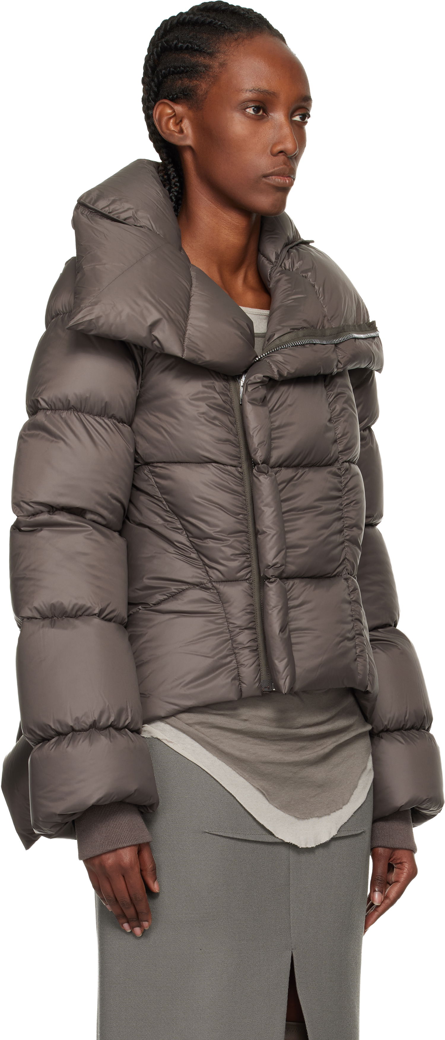 Puhovka Rick Owens Concordians Naska Duvet Down Jacket Rjava | RP02E4746 NPD3, 1