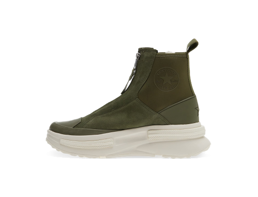 Superge in čevlji Converse Run Star Legacy Chelsea CX Platform Suede "Olive" Zelena | A05527C