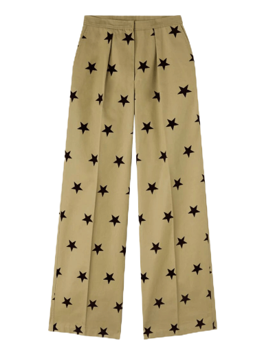 Hlače Palm Angels We Are Stars Classic Pant Rumena | PWCA094F22FAB0031728
