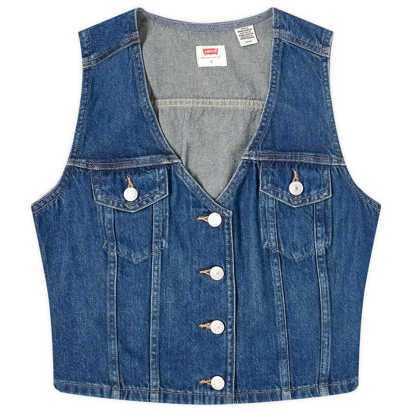 Plašči Levi's Waistcoat Mornarica | A8682-0006