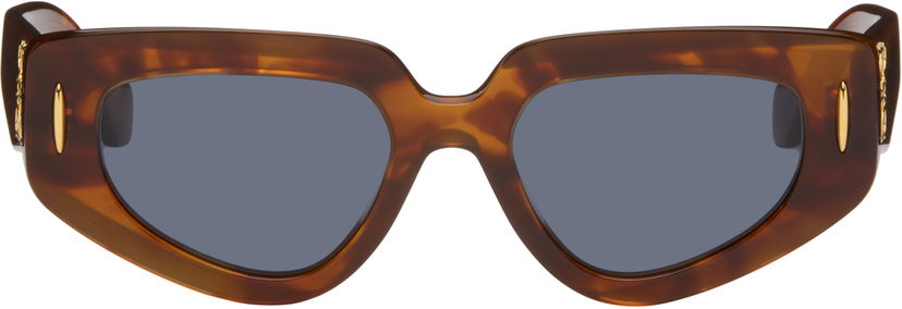 Sončna očala Loewe Loewe Small Butterfly Screen Sunglasses Rjava | LW40160IM5153V 840126861174