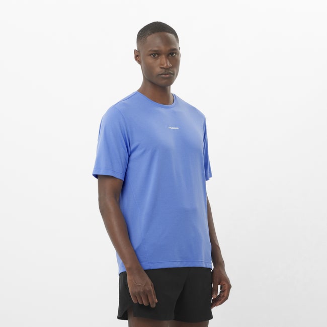 Majica Salomon Shakeout Core T-Shirt Modra | LC2423800