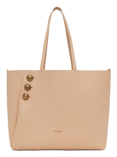 Tote bag Balmain Emblème Tote Bag Bež | CN1FE836LGSR