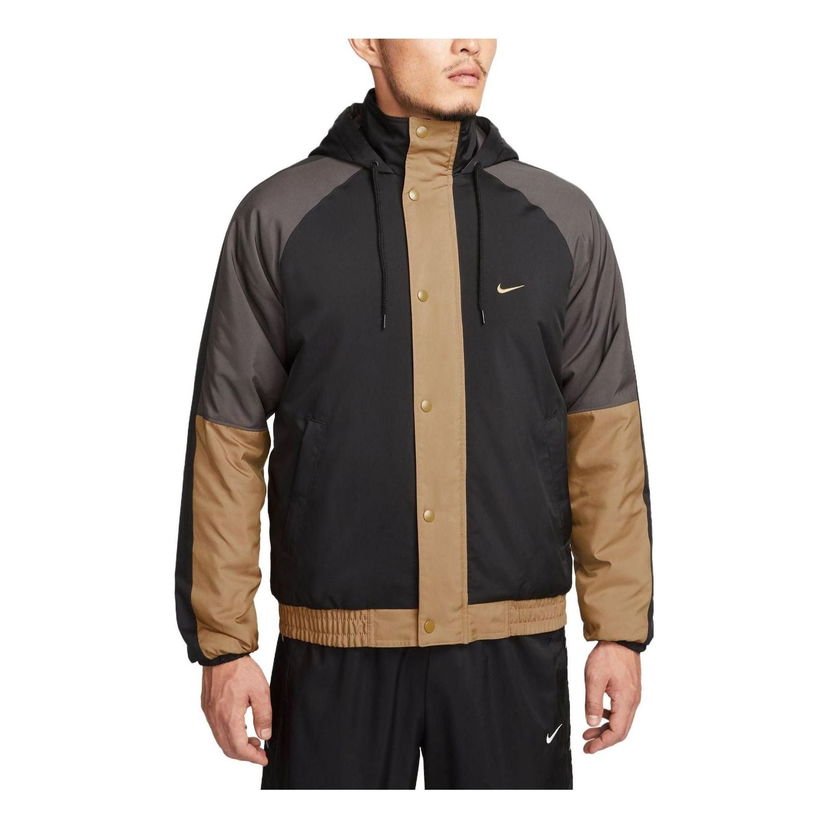 Parka Nike Basketball DNA ColorBlock Jacket Rjava | DQ6199-010