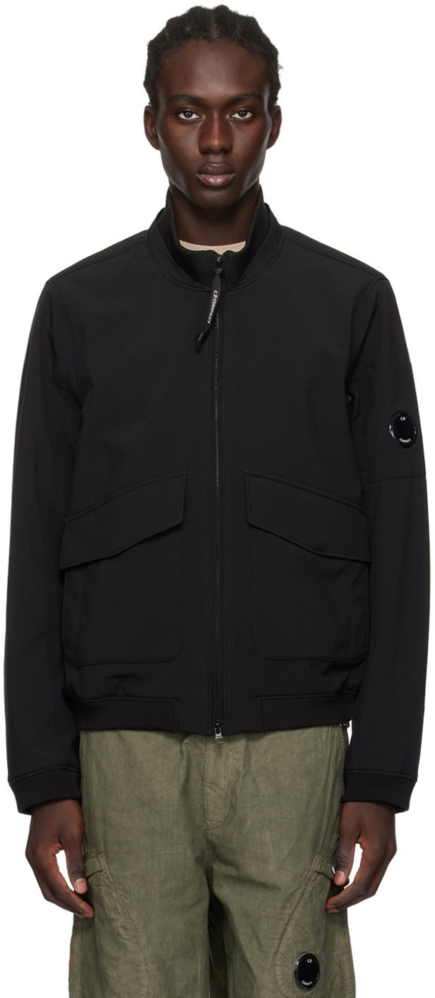 Bomber jakna C.P. Company Stand Collar Bomber Jacket Črna | 15CMOW011A-006097A, 0