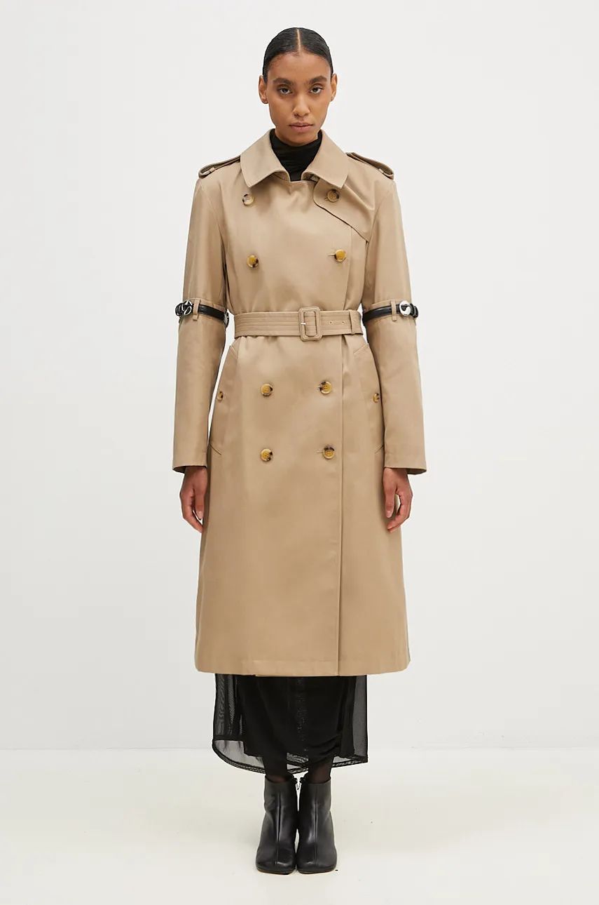 Trenčkot Coperni Hybrid Trench Coat Bež | COPM21836, 0
