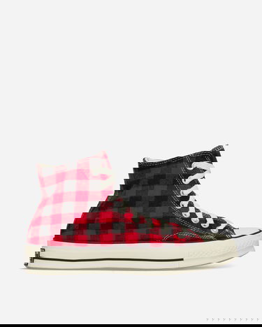 Superge in čevlji Converse Chuck 70 Upcycled High Top "Red/Black" Večbarvna | A05312C, 2
