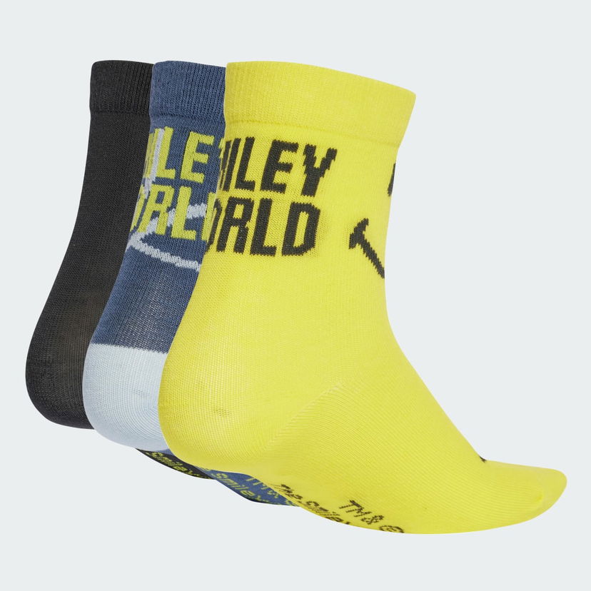 Nogavice adidas Performance Smiley World Kids Socks - 3 Pairs Večbarvna | JG5804