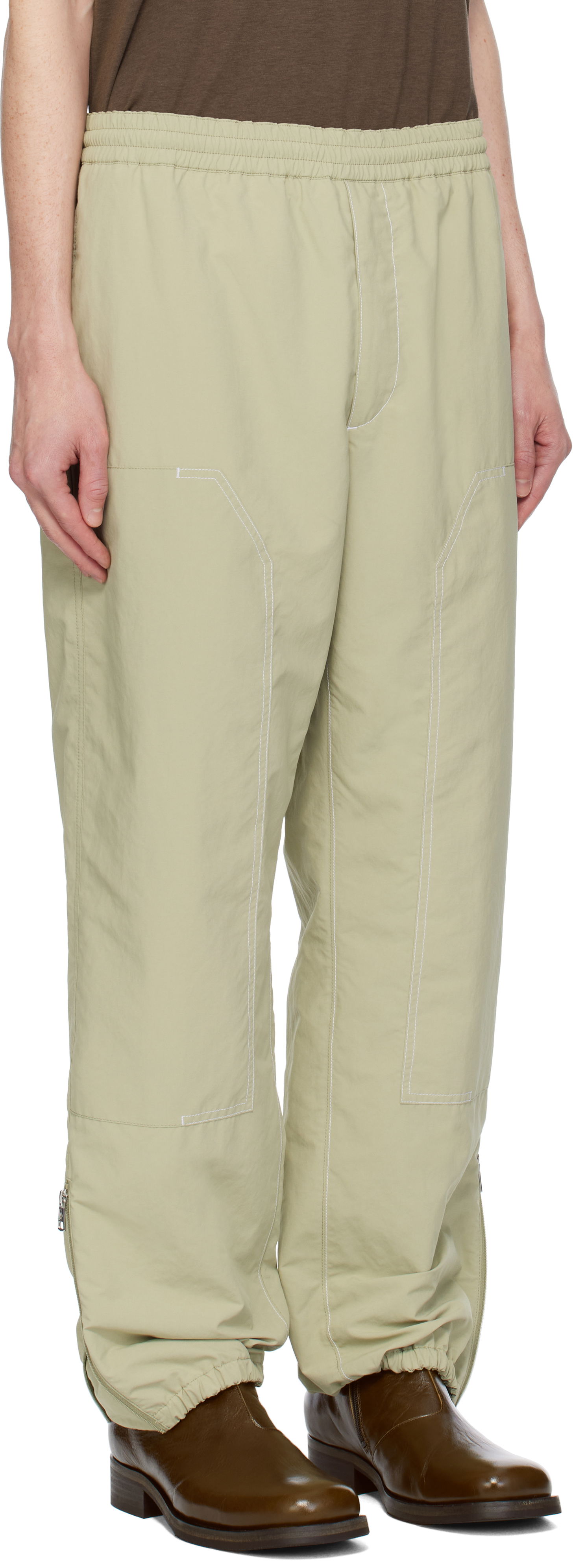 Trenirka Moncler Moncler CP Archivio Creativo Trousers Zelena | K10912A00021597SL, 1