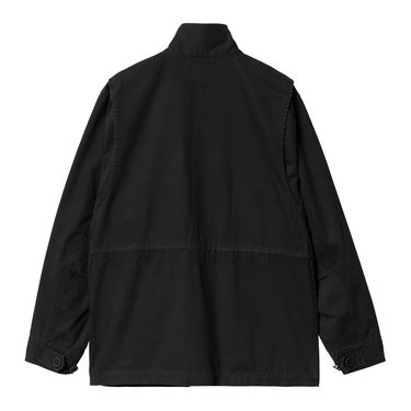 Jakna Carhartt WIP Unity Jacket Black heavy enzyme wash Črna | I032981_89_4G, 5
