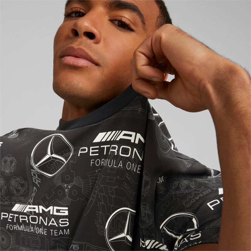 Majica Puma Mercedes-AMG Petronas Motorsport Men's Printed T-Shirt Črna | 538480_01
