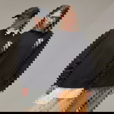 Pulover Y-3 Graphic Crew Sweat Črna | IZ3171, 0