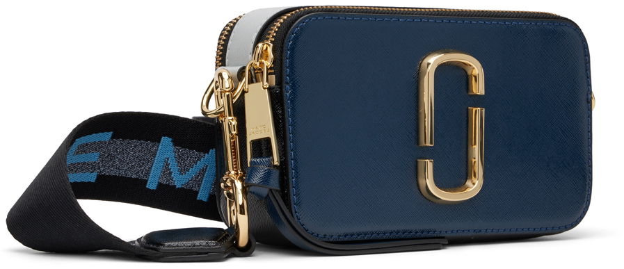 Torba za čez ramo Marc Jacobs Marc Jacobs 'The Snapshot' Crossbody Bag Mornarica | M0014146, 1