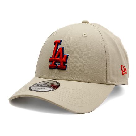 Kapa New Era New Era MLB 9FORTY Side Patch LA Dodgers Adjustable Cap Bež | 60595218