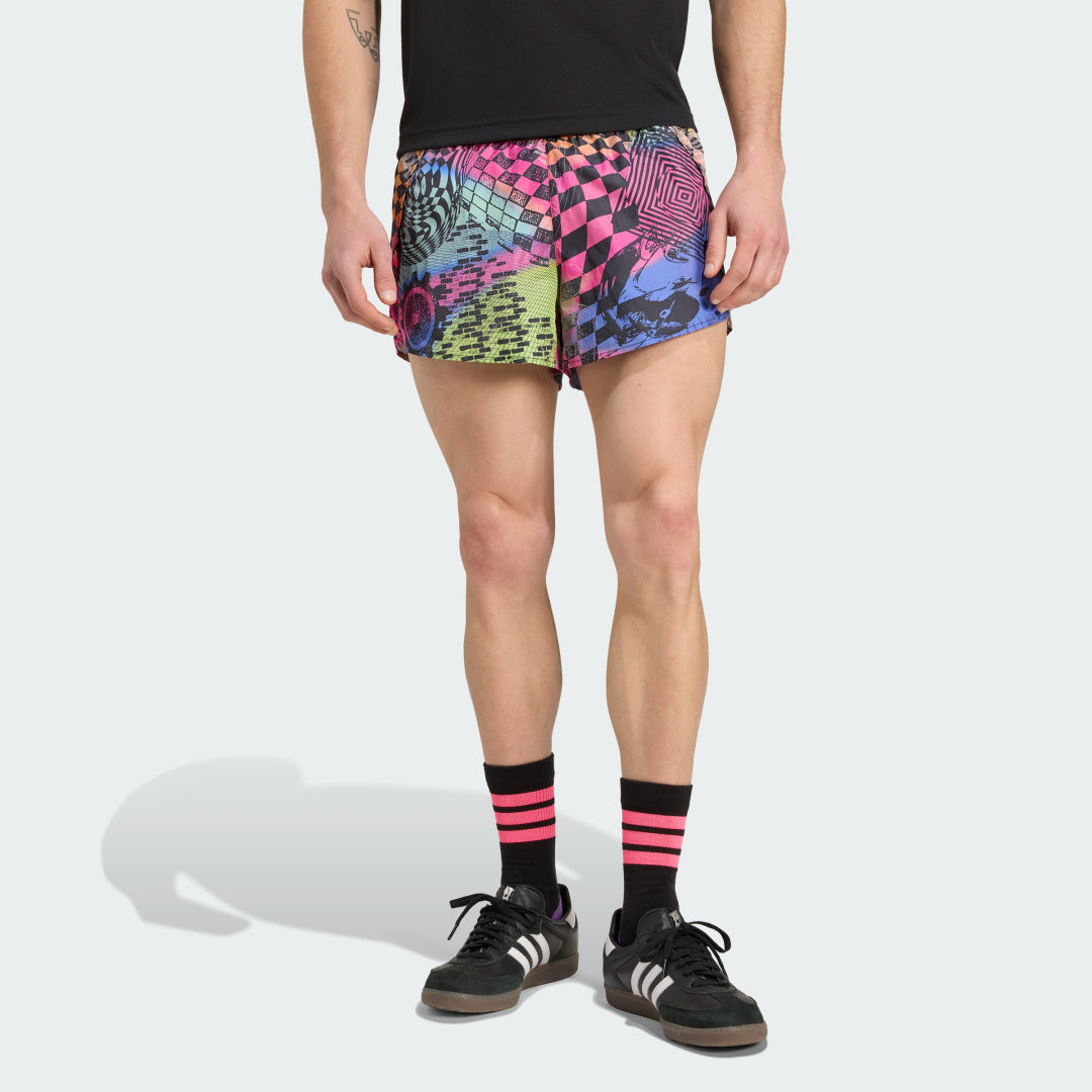 Kratke hlače adidas Performance Jeremy Scott Printed Running Shorts Večbarvna | JL7621, 0