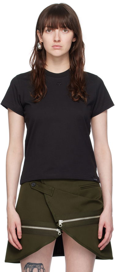 Majica Courrèges Courrèges 'AC' Tee Črna | 423JTS006JS0107, 0