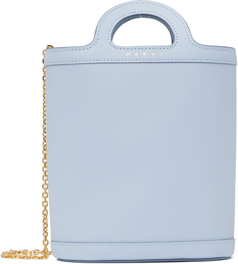Torbica Marni Nano Bucket Bag Modra | PHMO0039Q1 LV589