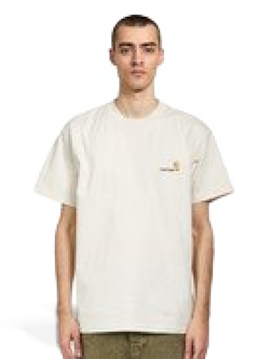 Majica Carhartt WIP American Script Bela | I029956.05.XX