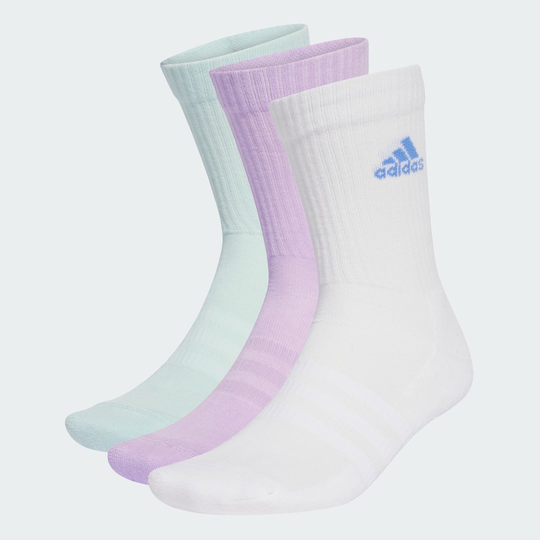 Nogavice adidas Performance Cushioned Crew Socks - 3 Pairs Večbarvna | JW2740, 0