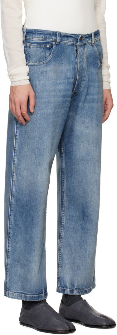 Kavbojke Maison Margiela Maison Margiela Distressed Jeans Modra | S50LA0240 S30383, 1