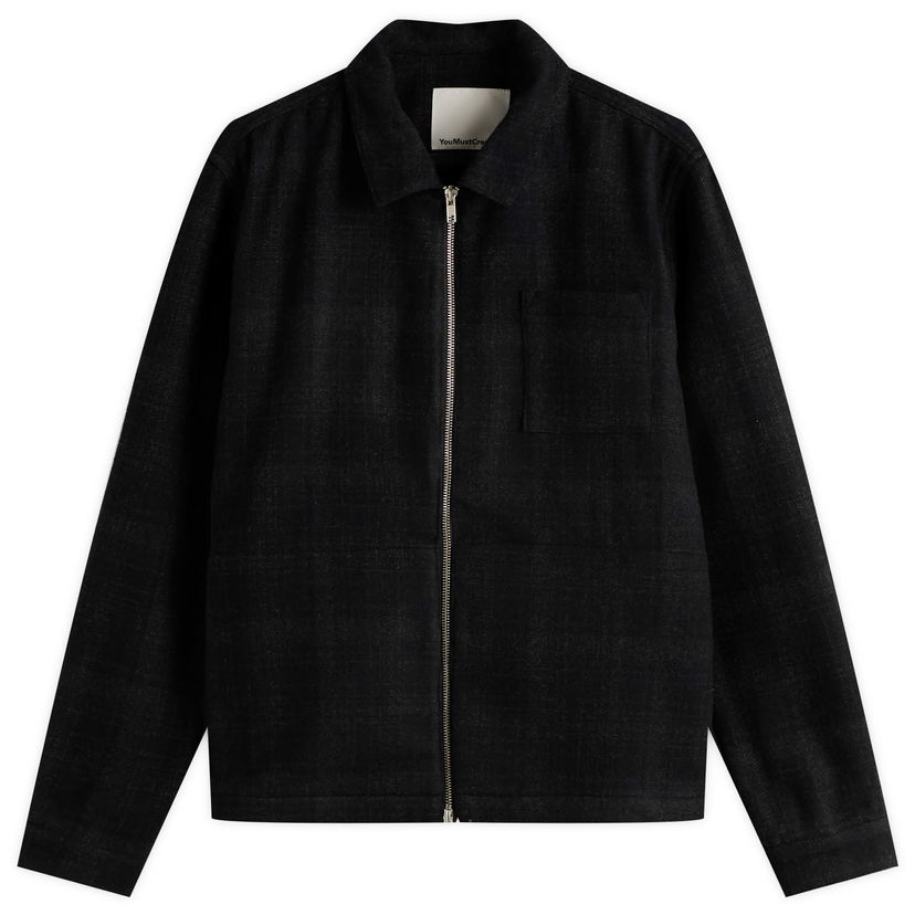 Jakna YMC YMC Bowie Check Jacket Črna | P5ZAU-01