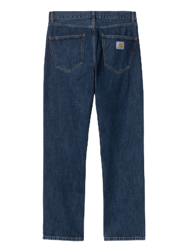 Hlače Carhartt WIP Nolan Pant "Blue Stone Washed" Mornarica | I033006_01_06