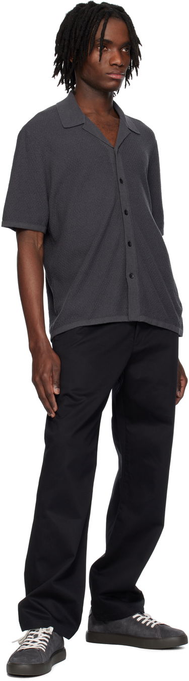 Srajce rag & bone Rag & Bone Avery Zig-Zag Polo Siva | MBS25S036YF36, 3