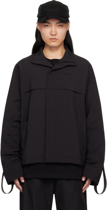 Vetrovka We11done We11done Strapped Windbreaker Jacket Črna | WD-JP0-25-004-M-BK, 0