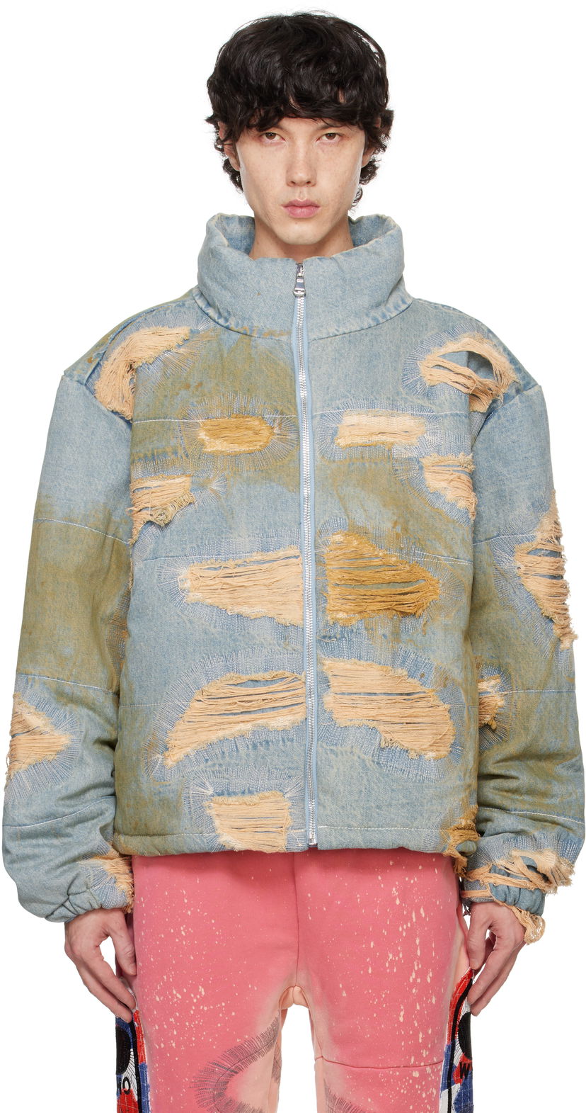 Bomber jakna Who Decides War Bomber Jacket Modra | 1131040009FW24