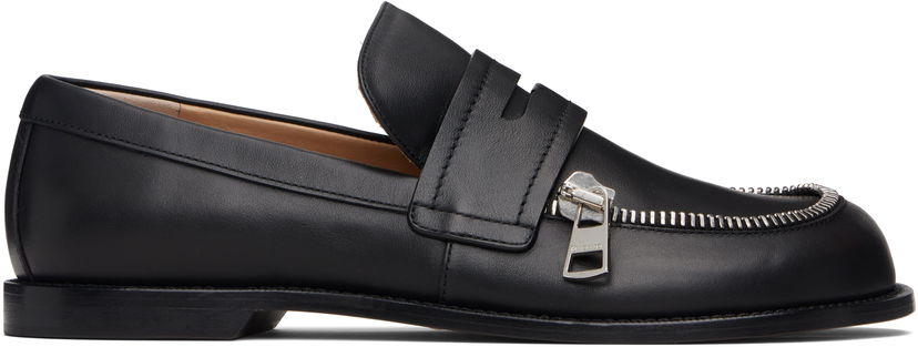 Superge in čevlji JW Anderson JW Anderson Zipper Biker Loafers Črna | MC0002-LA0268