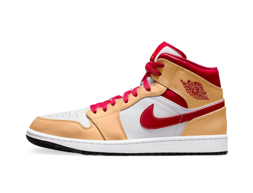 Superge in čevlji Jordan Air Jordan 1 Mid "Beige White Red" Večbarvna | 554724-201