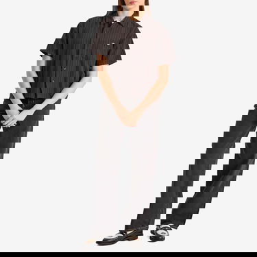 Srajce Dickies Pinstripe Service Shirt, Size Large Črna | DK0A4Z7UBLK1, 4