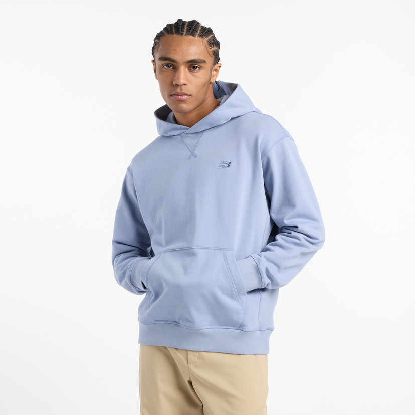Pulover New Balance Men's Hoodie Modra | NBMT41534DUS