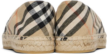 Oblačila Burberry Burberry Check Mews Espadrilles Bež | 8109235, 1