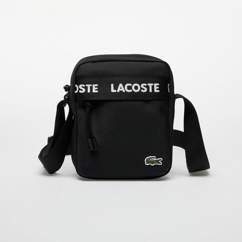Torba za čez ramo Lacoste LACOSTE Crossover Bag Črna | NU4686NZ N37