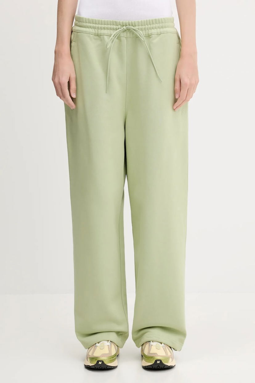 Trenirka Y-3 Y-3 French Terry Wide Leg Pants Zelena | JM7841