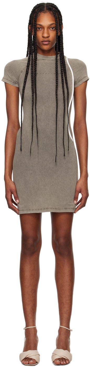 Obleke Ottolinger Ottolinger Fitted Minidress Siva | 1504002