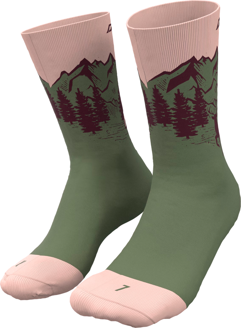 Nogavice Dynafit Stay Fast Socks Zelena | 08-0000071526-6371