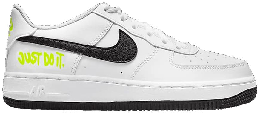 Superge in čevlji Nike Air Force 1 Low "Just Do It - White Volt" GS Bela | DM3271-100, 0