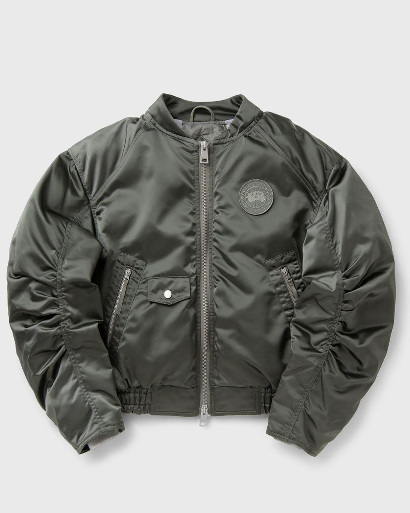 Bomber jakna Canada Goose Satin Full-Zip Bomber Jacket Zelena | 4904WT-9852