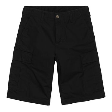 Kratke hlače Carhartt WIP Regular Cargo Short "Black rinsed" Črna | I028246_89_02, 6