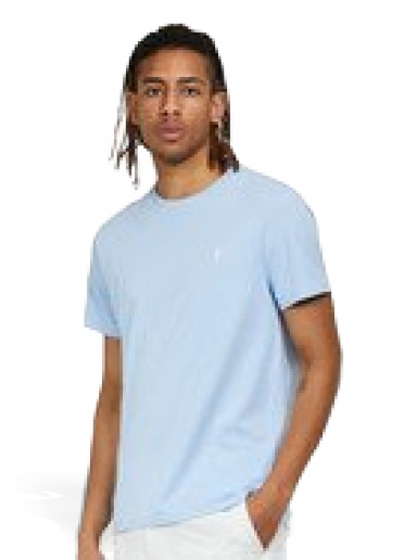 Majica Polo by Ralph Lauren Custom Slim Fit Jersey Crewneck T-Shirt Modra | 710671438252