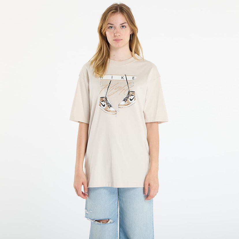 Majica Jordan Jordan Flight Oversized T-Shirt Bež | DV1411-104