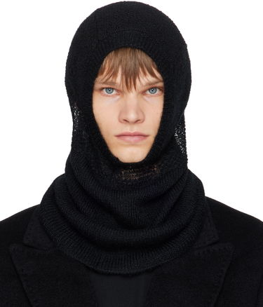 Klobuk Ann Demeulemeester Ann Demeulemeester Knit Balaclava Črna | B0013191-KN070-099, 0