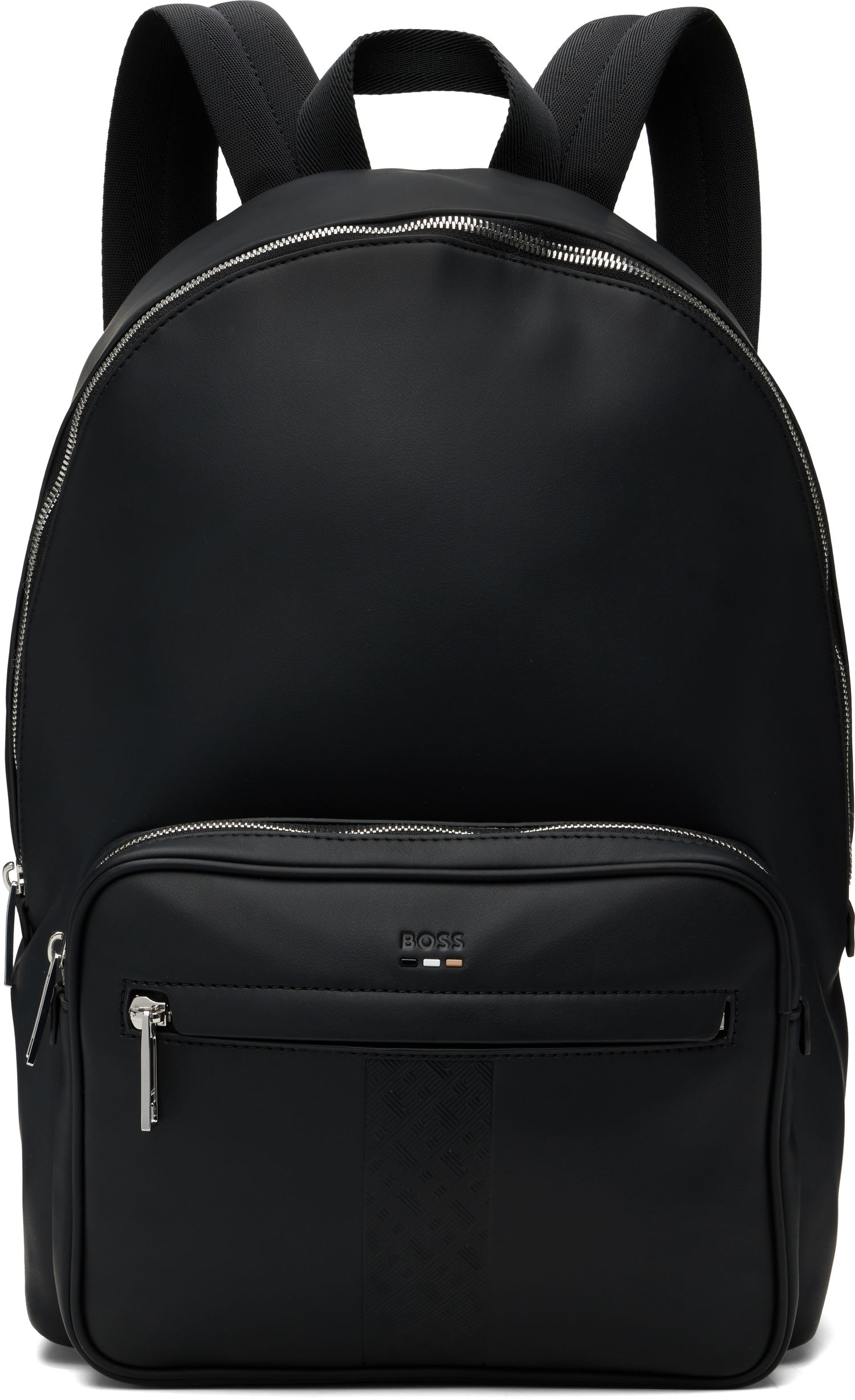 Nahrbtnik BOSS BOSS Structured Signature Trims Backpack Črna | 50552610, 0