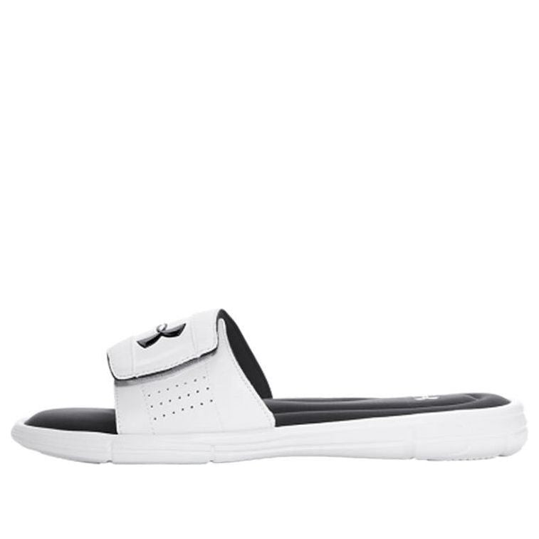 Superge in čevlji Under Armour Ignite 5 Slides Bela | 1287318-100, 0