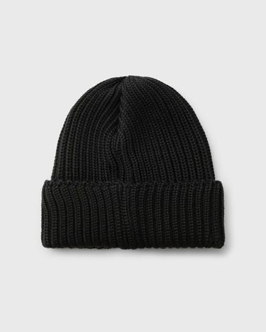 Beanie Needles Merino Wool Beanie Črna | PU063-D-BLACK, 4